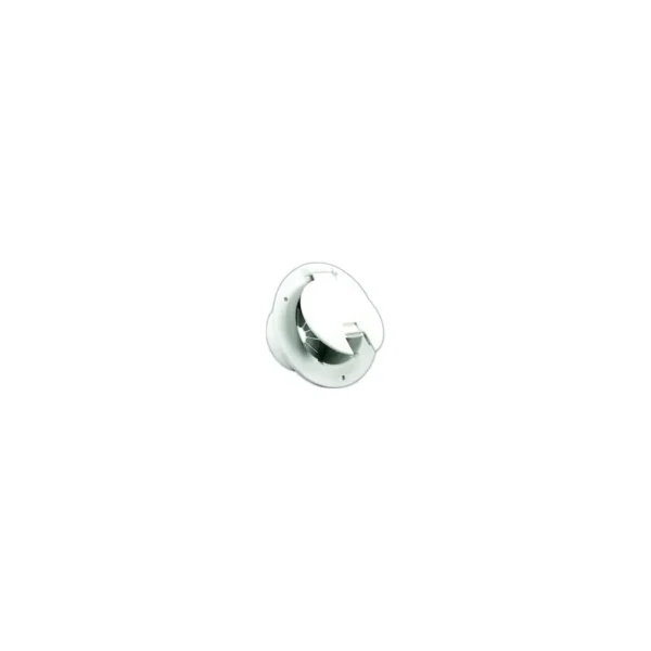 B&B Molders 94329 Deluxe Round Electric Cable Hatch, 5-1/8" Polar White