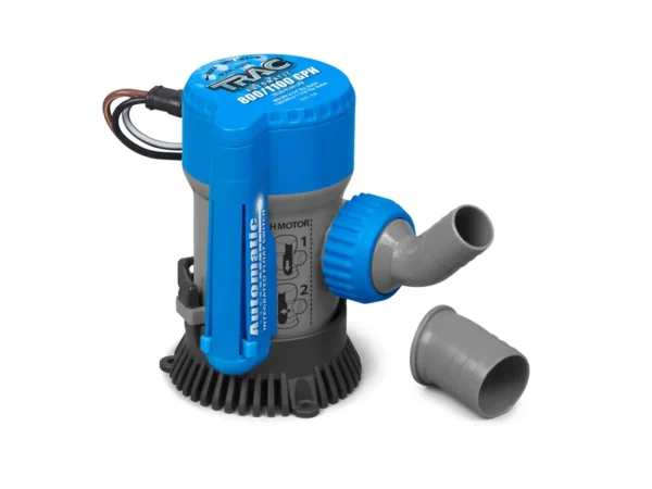 TRAC Outdoors Bilge Pump - 800/1100 GPH - Automatic