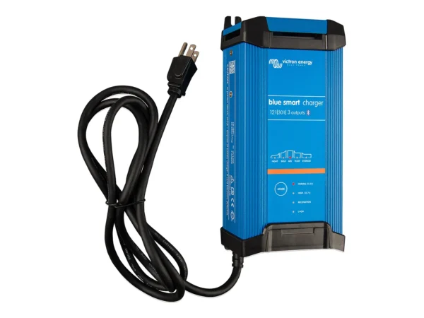 Victron Blue Smart IP22 12VDC 30A 3 Bank 120V Charger - Dry Mount