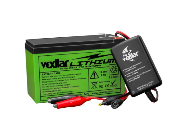 Vexilar 12V Lithium Ion Battery & Charger