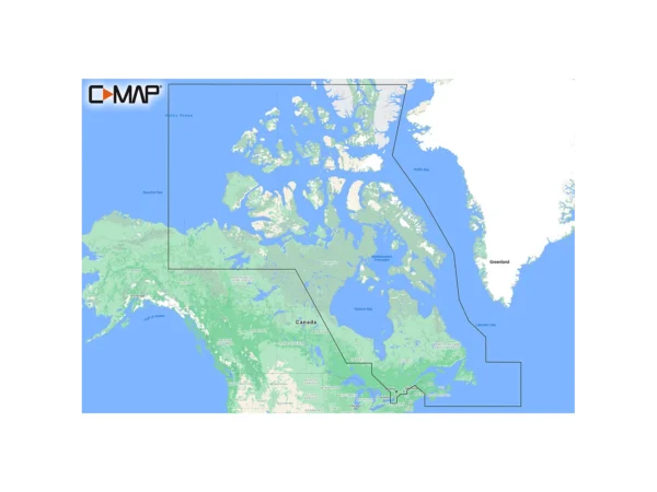 C-MAP M-NA-Y209-MS Canada North & East REVEAL™ Coastal Chart