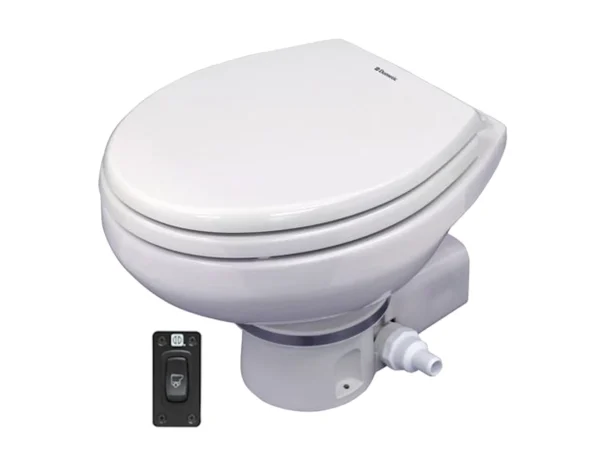 Dometic MasterFlush 7260 Macerator Toilet - 12V - White