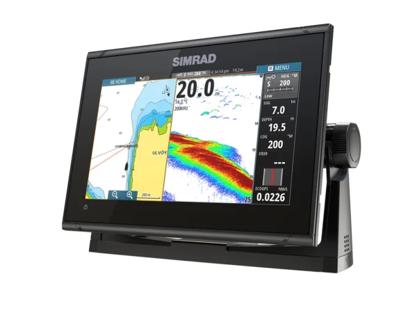 Simrad GO9 XSE Chartplotter/Fishfinder w/C-MAP Discover Chart - No Transducer