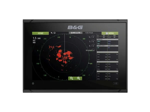 B&G Vulcan 9 FS 9" Combo - No Transducer - Includes C-MAP Discover Chart