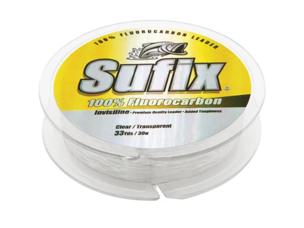 Sufix 100% Fluorocarbon Invisiline™ Leader - 150lb - 33yds