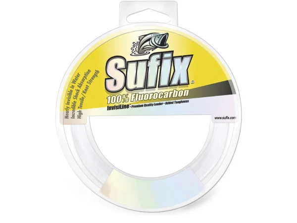 Sufix 100% Fluorocarbon Invisiline™ Leader - 60lb - 110yds