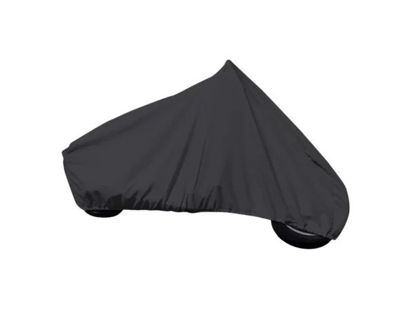 Carver Sun-Dura Motorcycle Cruiser w/No/Low Windshield Cover - Black