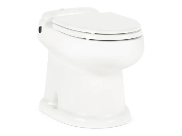 Dometic Masterflush 8740 Macerator Toilet - 12V - White