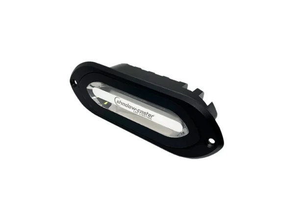 Shadow-Caster SCM-SL Series Flush Mount Spreader Light -Black Housing - Full-Color