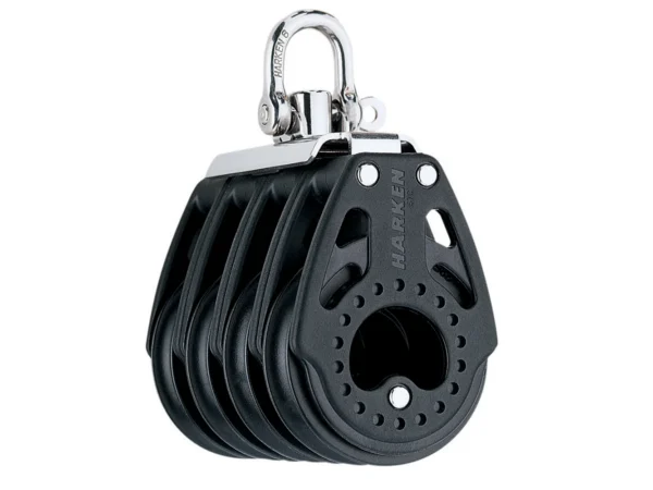 Harken 57mm Carbo Quad Block - Swivel