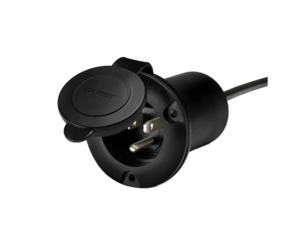 Guest AC Universal Plug Holder - Black