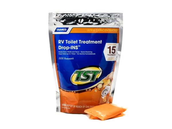 Camco TST Orange RV Toilet Treatment Drop-Ins *15-Pack