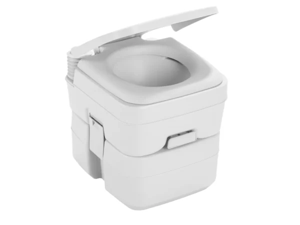 Dometic 966 Portable Toilet - 5 Gallon - Platinum