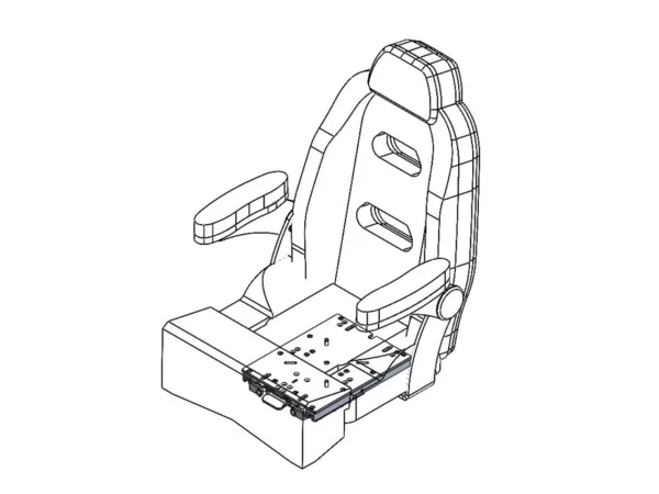 TACO Low Profile Adjustable Seat Slide - Image 3