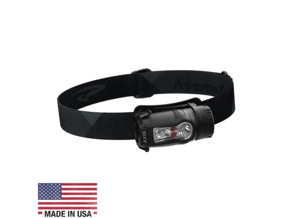 Princeton Tec Axis Rechargeable LED HeadLamp - Black/Grey