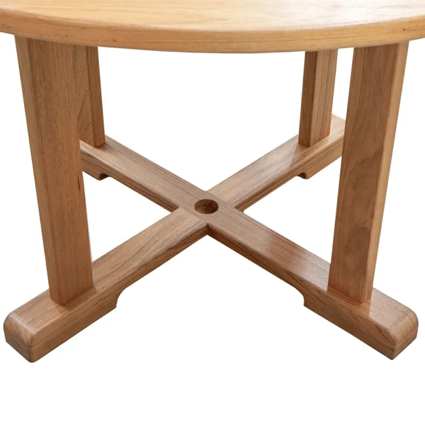 Whitecap Round Dining Table - Teak - Image 2