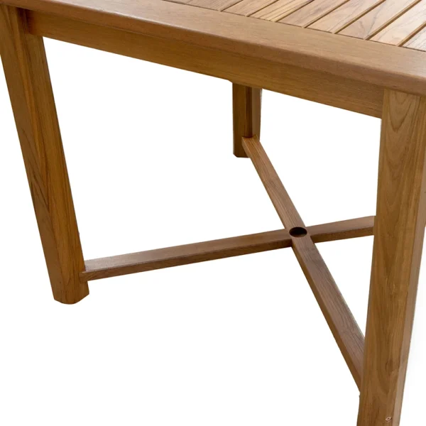 Whitecap Square Dining Table - Teak - Image 3