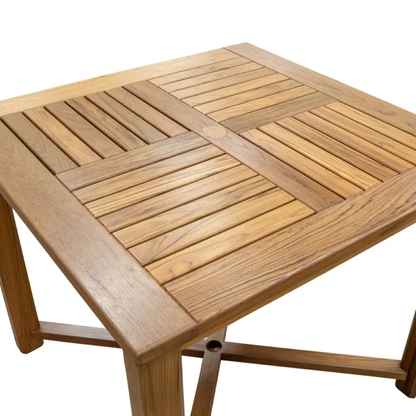 Whitecap Square Dining Table - Teak - Image 4