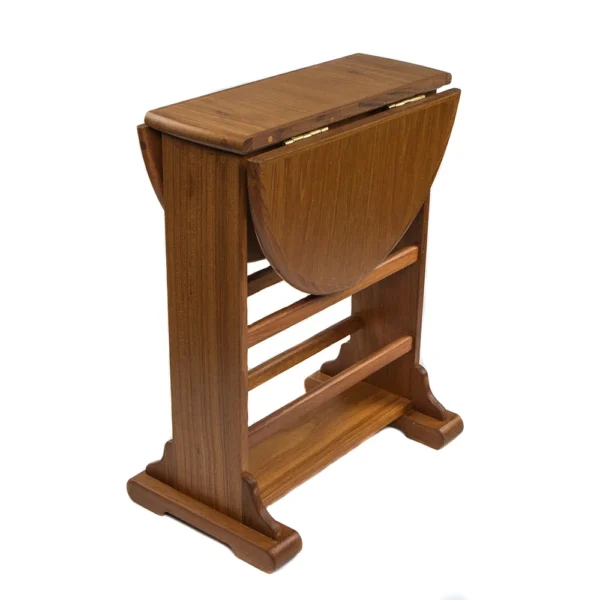 Whitecap Small Drop Leaf Table - Teak - Image 3