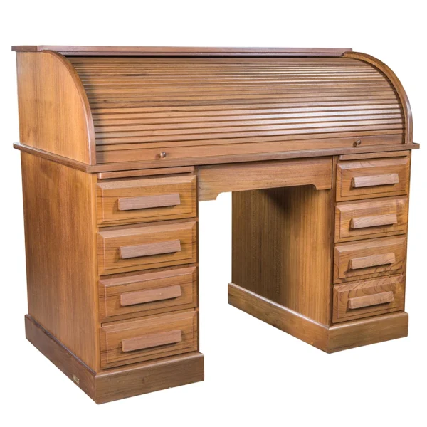 Whitecap Roll Top Desk (Oiled) - Teak - Image 4