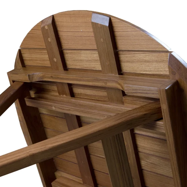 Whitecap Round Slat Table - Teak - Image 3