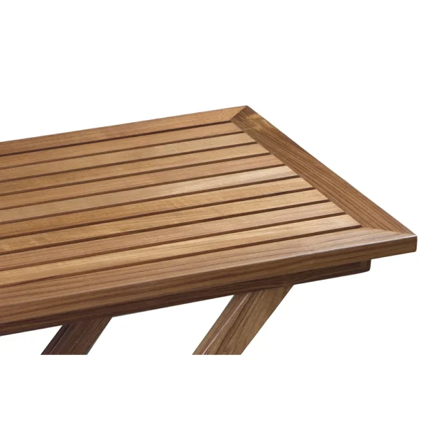 Whitecap Folding Slat Table - Teak - Image 2