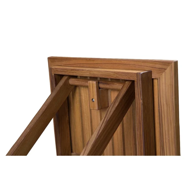 Whitecap Folding Slat Table - Teak - Image 3