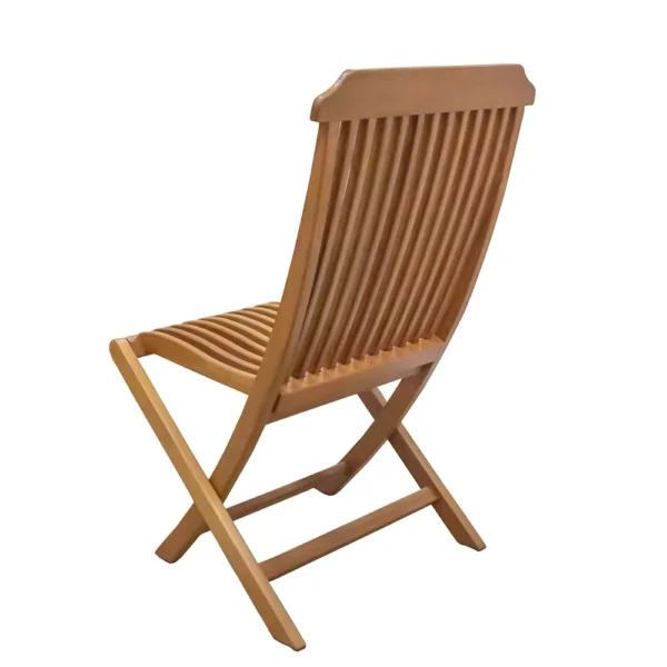 Whitecap Folding Deck Chair - Teak - Image 3