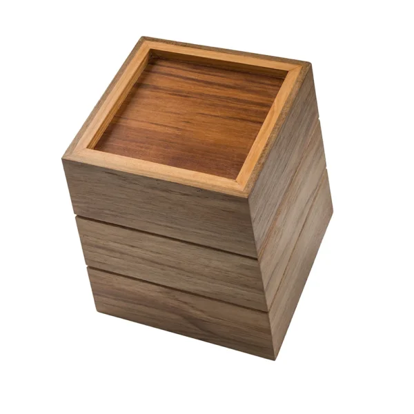 Whitecap Large Waste Basket - Teak - Image 2