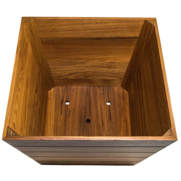 Whitecap Medium Planter Box - Teak - Image 3