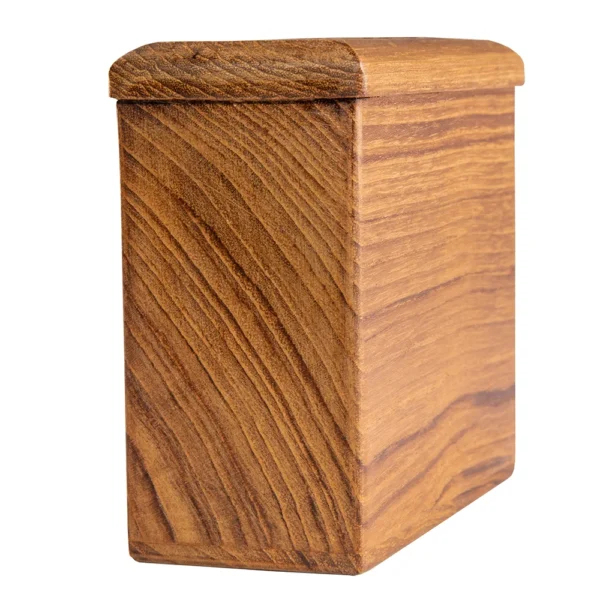 Whitecap Square Toothbrush Holder (Oiled) - Teak - Image 4