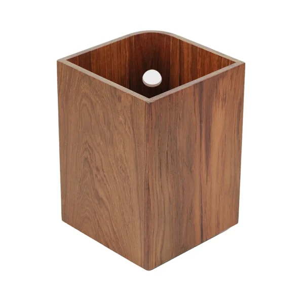 Whitecap EKA Collection Waste Basket - Teak - Image 3