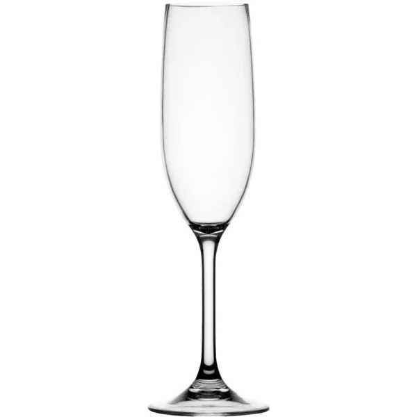 Marine Business Non-Slip Flute Glass Party - CLEAR TRITAN™ - Set of 6