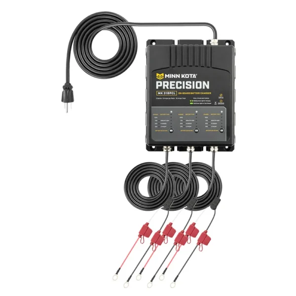 Minn Kota On-Board Precision Charger MK-318 PCL 3 Bank x 6 AMP LI Optimized Charger - Image 4