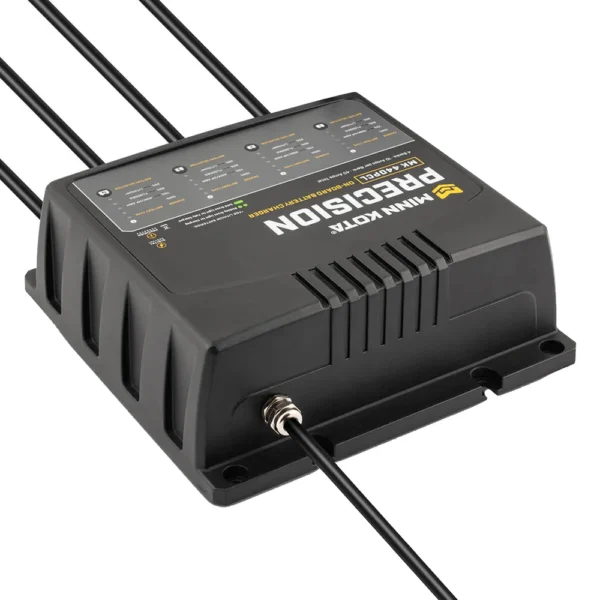 Minn Kota On-Board Precision Charger MK-440 PCL 4 Bank x 10 AMP LI Optimized Charger - Image 2