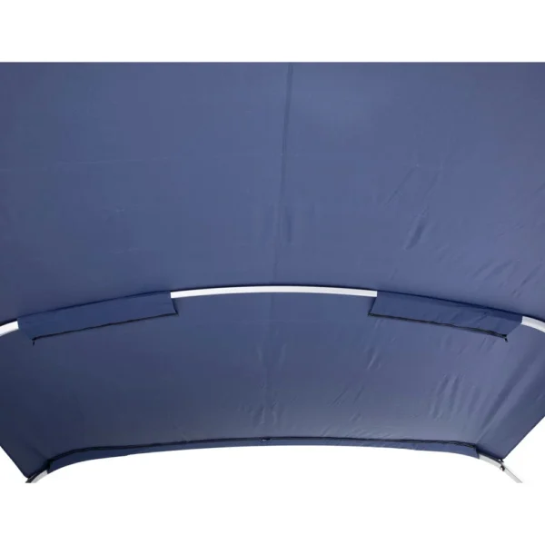 SureShade Power Bimini - Clear Anodized Frame - Navy Fabric - Image 4