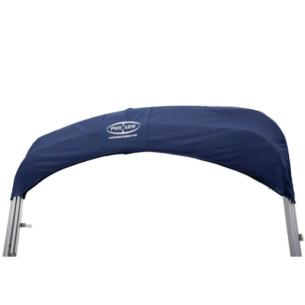 SureShade Power Bimini - Clear Anodized Frame - Navy Fabric - Image 5