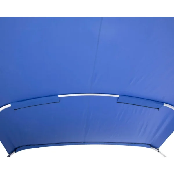 SureShade Power Bimini - Clear Anodized Frame - Pacific Blue Fabric - Image 4