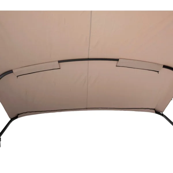 SureShade Power Bimini - Black Anodized Frame - Beige Fabric - Image 4