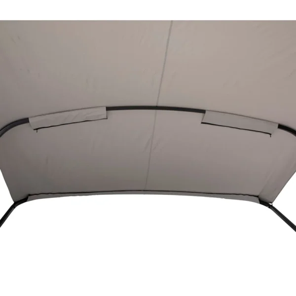 SureShade Power Bimini - Black Anodized Frame - Grey Fabric - Image 4