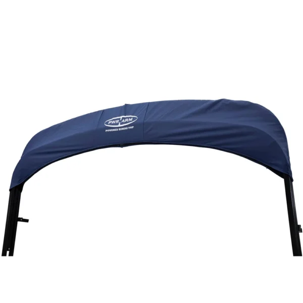 SureShade Power Bimini - Black Anodized Frame - Navy Fabric - Image 5