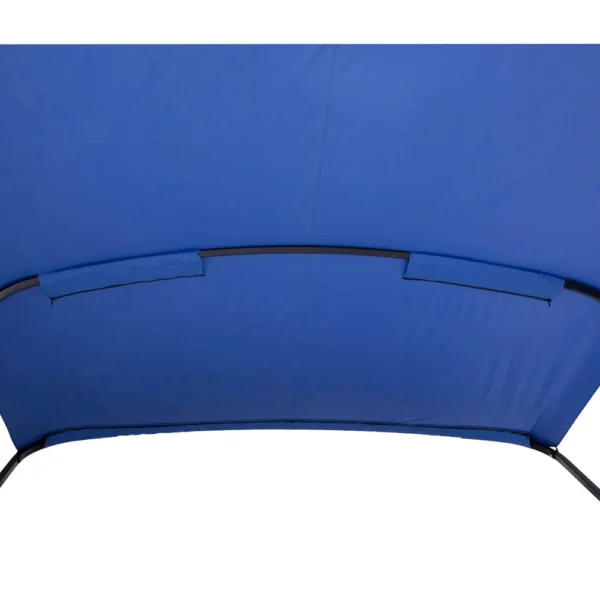 SureShade Power Bimini - Black Anodized Frame - Pacific Blue Fabric - Image 4