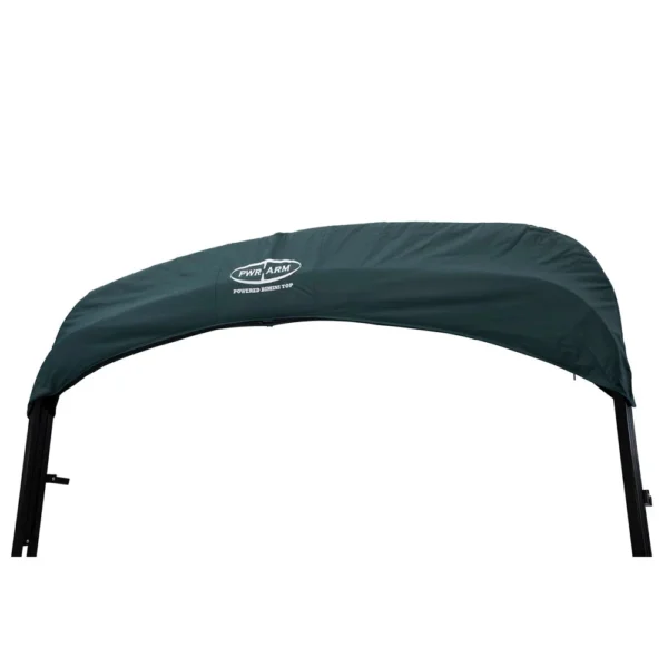 SureShade Power Bimini - Black Anodized Frame - Green Fabric - Image 5