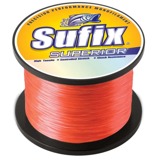 Sufix Superior Neon Fire Monofilament - 80lb - 2890 yds