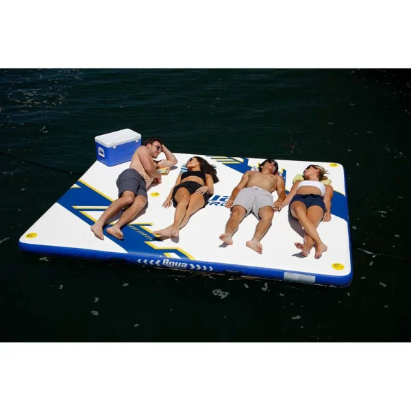 Aqua Leisure 10' x 8' Inflatable Deck - Drop Stitch - Image 3