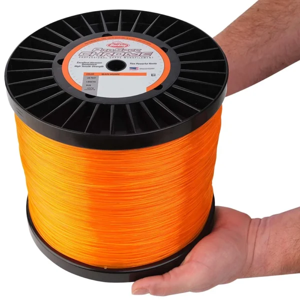 Berkley ProSpec Chrome Blaze Orange Monofilament - 60 lb - 4750 yds - PSC5B60-80 - Image 3