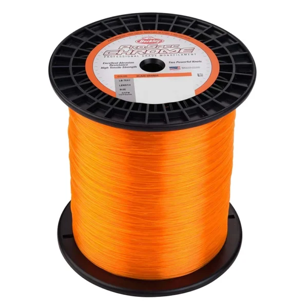 Berkley ProSpec Chrome Blaze Orange Monofilament - 12 lb - 3000 yds - PSC3B12-80