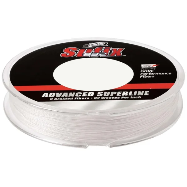 Sufix 832® Advanced Superline® Braid - 6lb - Ghost - 300 yds