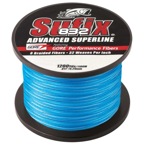 Sufix 832® Advanced Superline® Braid - 6lb - Coastal Camo - 1200 yds