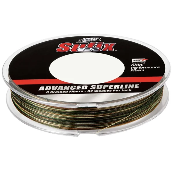 Sufix 832® Advanced Superline® Braid - 8lb - Camo - 300 yds